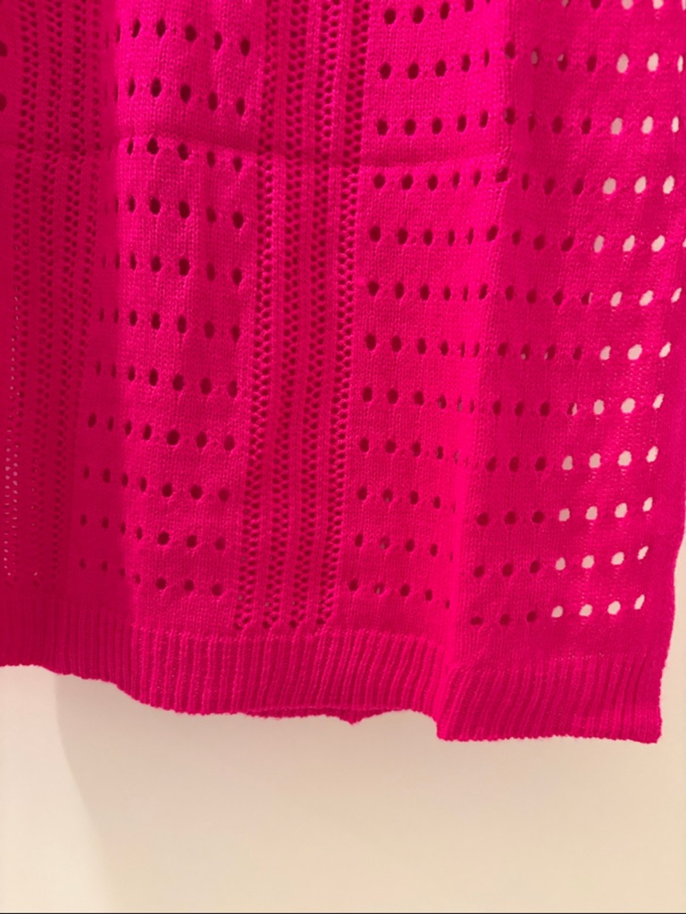 NEW [First Love] Crochet Sleeveless Sheer Maxi Cover-Up Dress Women's Plus Sizes - Picture 12 of 13